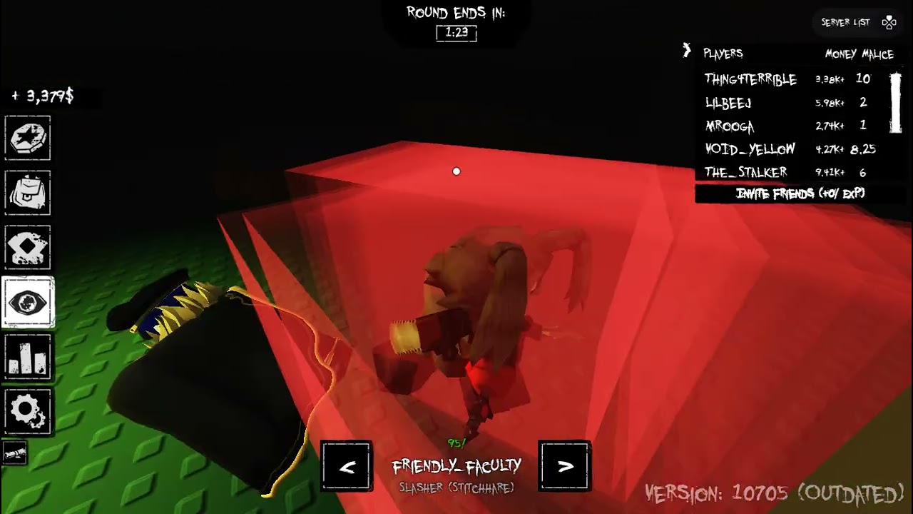 More gameplay of slashers buff update