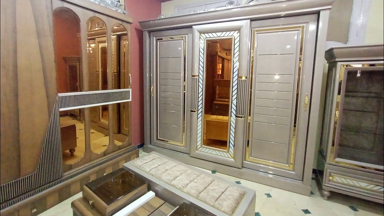 اسعار غرف نوم مودرن بتبتدى ٧٠٠٠ جنيه شغل دمياط👍اكبر وأقدم معرض فى طنان اولاد ابو هانى💖مع وفاء محمد