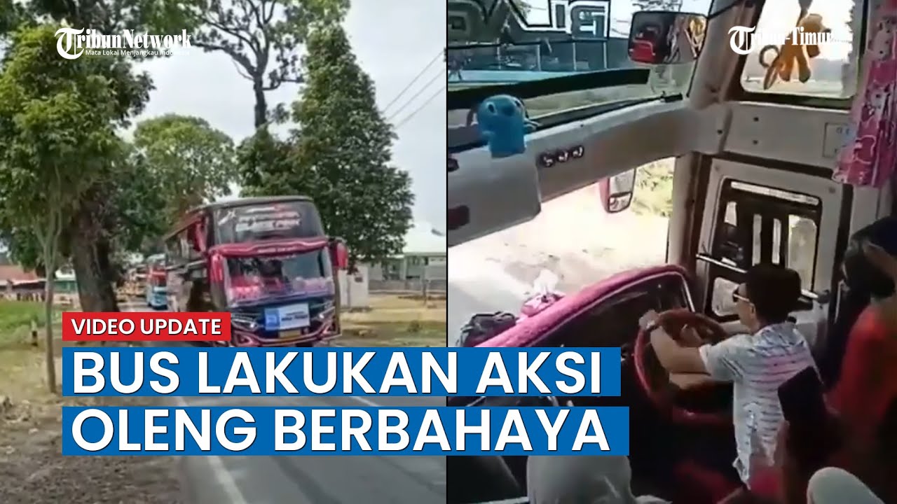 Viral, Video Bus Lakukan Aksi Oleng Berbahaya di Kuningan, Langsung Diamankan Polisi