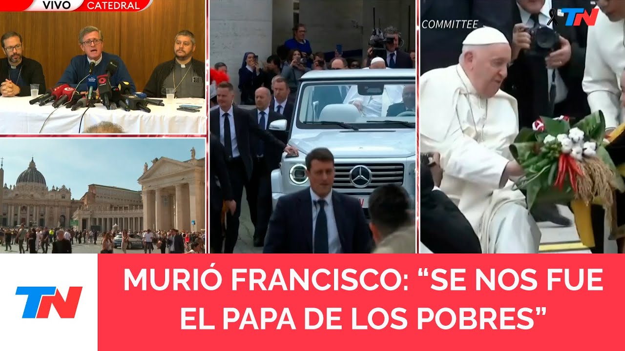 El arzobispo de Buenos Aires despidió al sumo pontífice: 