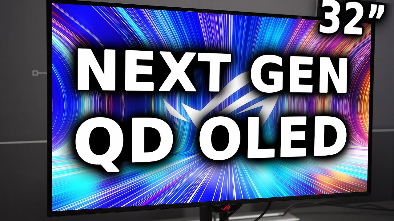 QD-OLED следующего поколения — это нечто! | ASUS PG32UCDM (3-е поколение)