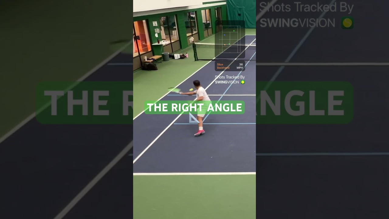 How to finish a point 101 #tennis #tennisplayer #tennisapp #pickleballapp