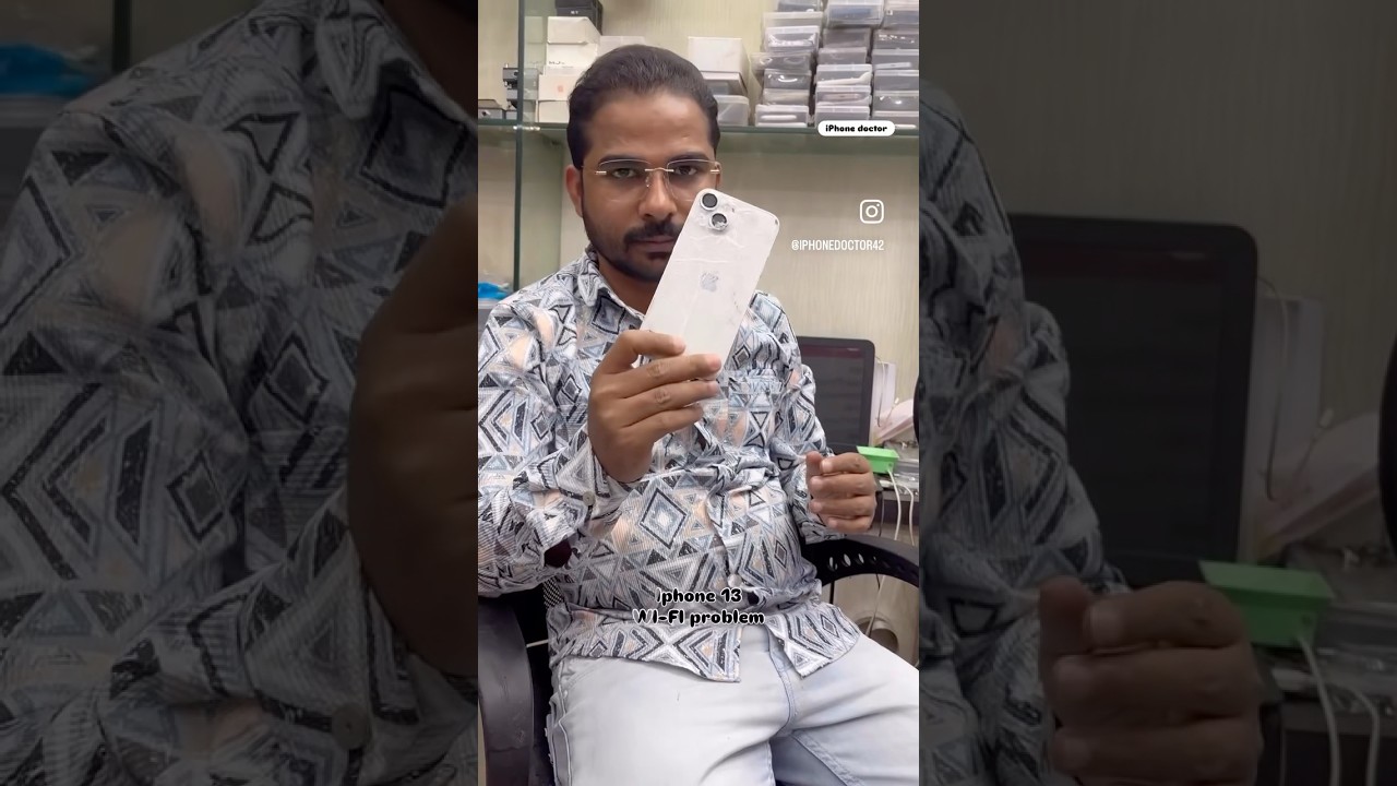 iPhone 13 Wi-Fi problem 😔 with repairing solution 💯👍 || #iphone13 #iphone13wifiproblem