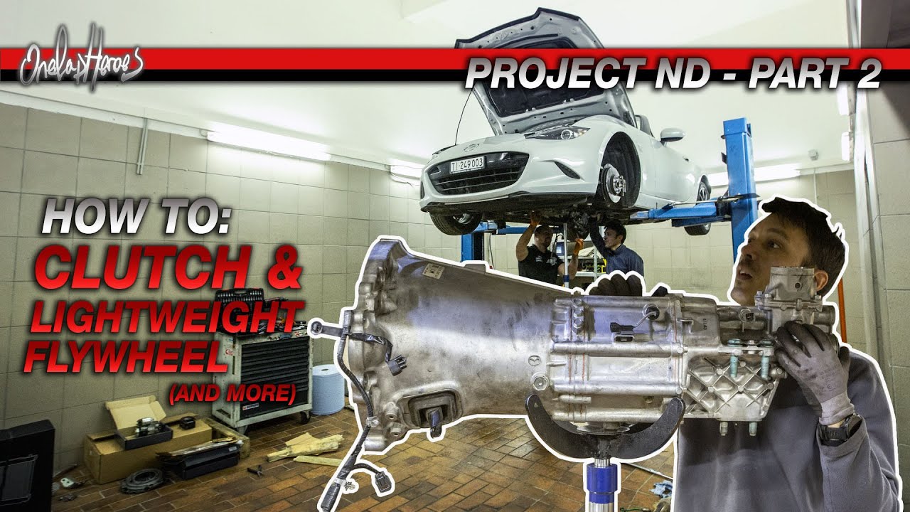 We Install Lightweight Flywheel & Clutch - Project MX-5 ND Part 2