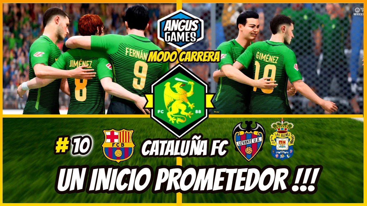 UN INICIO PROMETEDOR !!! - FC 25 MODO CARRERA - CATALUÑA FC - !!! -  ANGUS Games