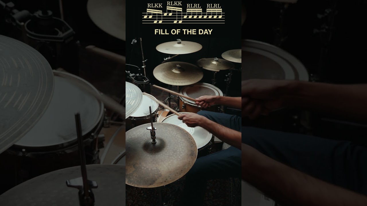 First Fast Drum Fill For Beginners