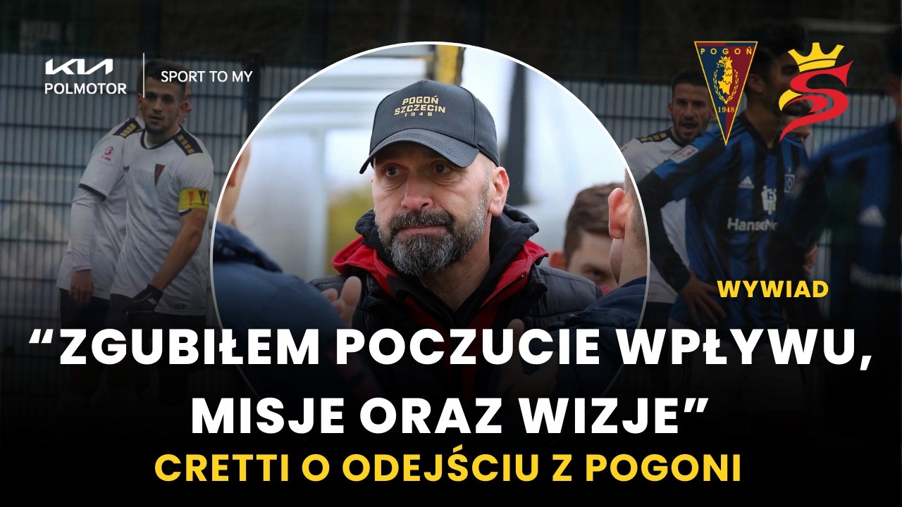 BYŁY TRENER REZERW SZCZERZE O SWOIM ODEJŚCIU Z POGONI | SPORT WSZCZECINIE.PL