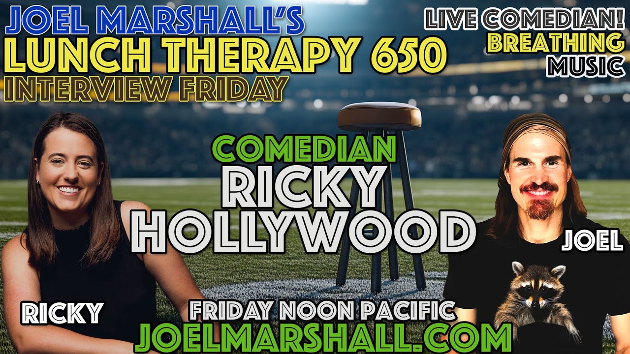 Ricky Hollywood - Comedian, Podcaster, NFL Host -  Interview Fridays - Lunc