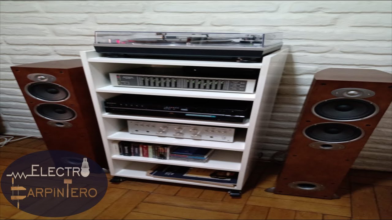 MUEBLE PARA EQUIPOS DE AUDIO