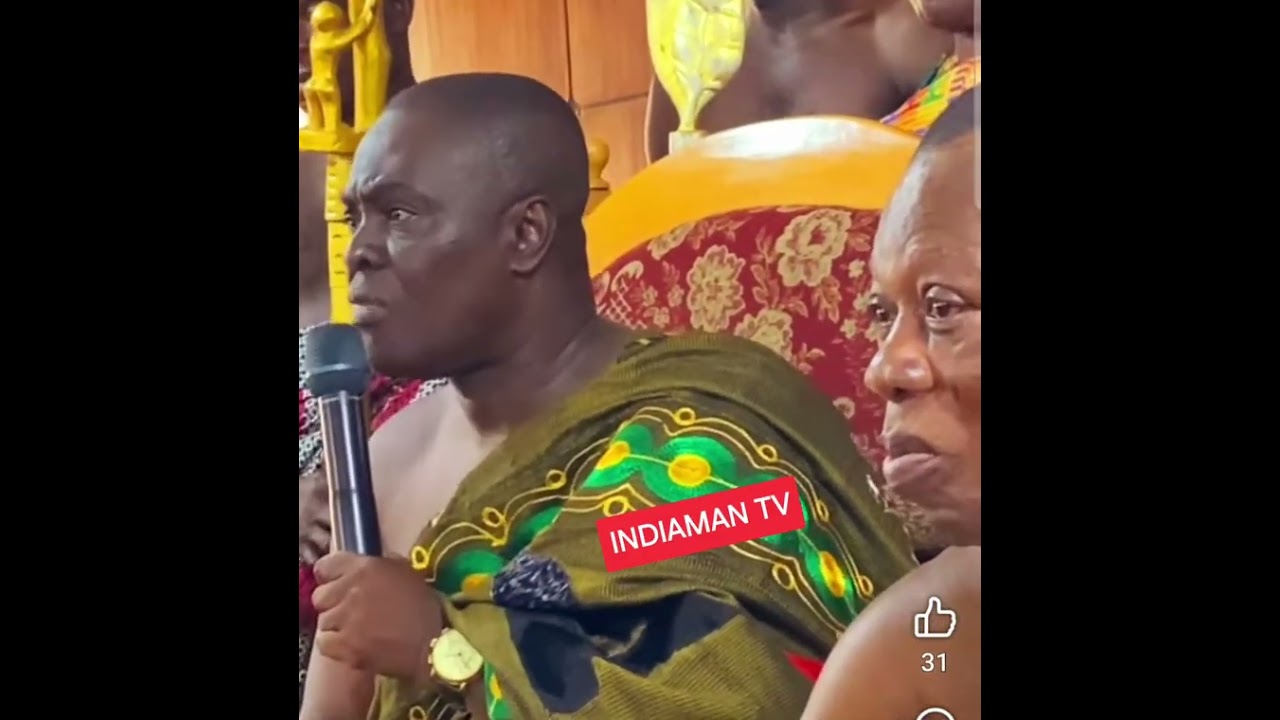 Asem aba!!!!...........Nana Dormaahene speaks about Societal illness in Ghana ..