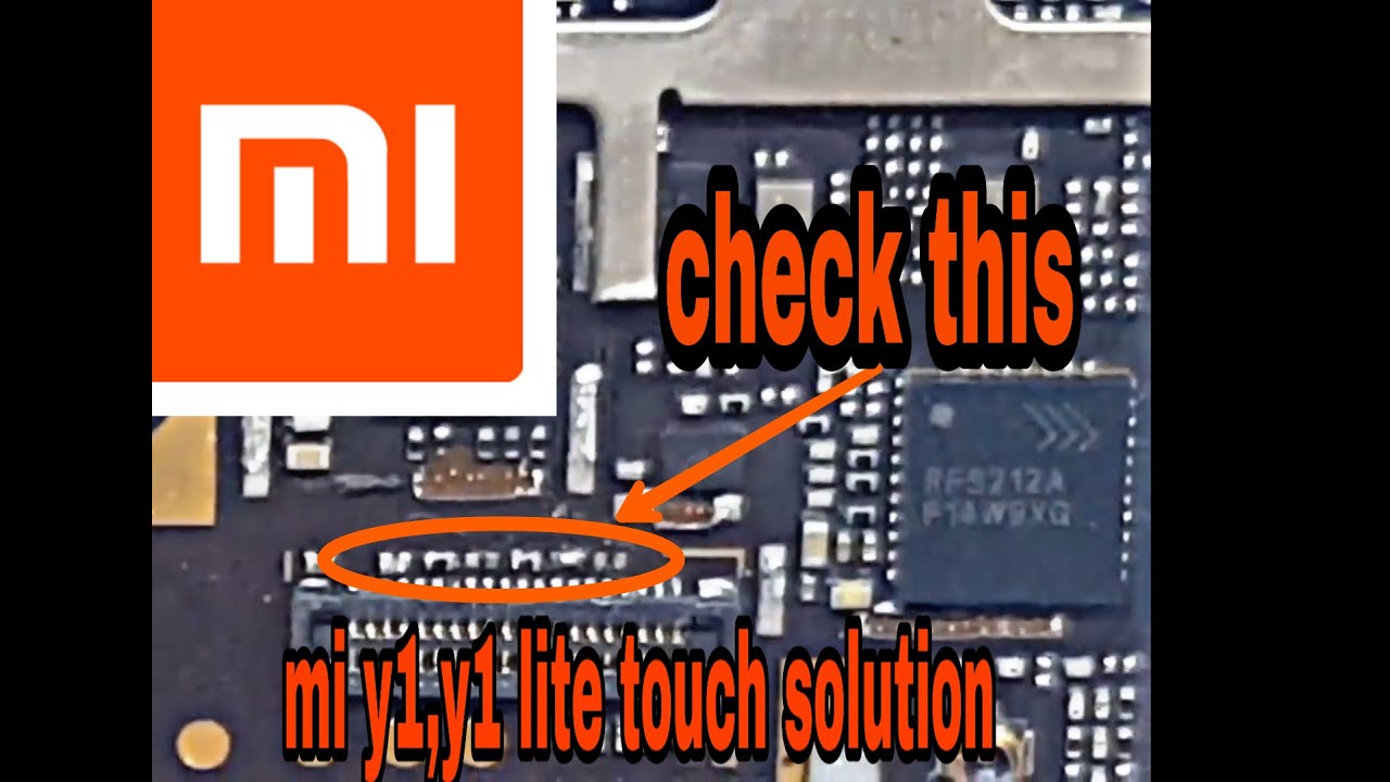 Mi y1 touchpad not working solution(y1,y1 lite touch solutiom)