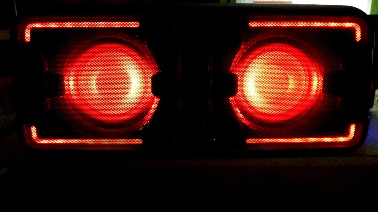 GoGen BPS686X Bass Test 70W speaker BT