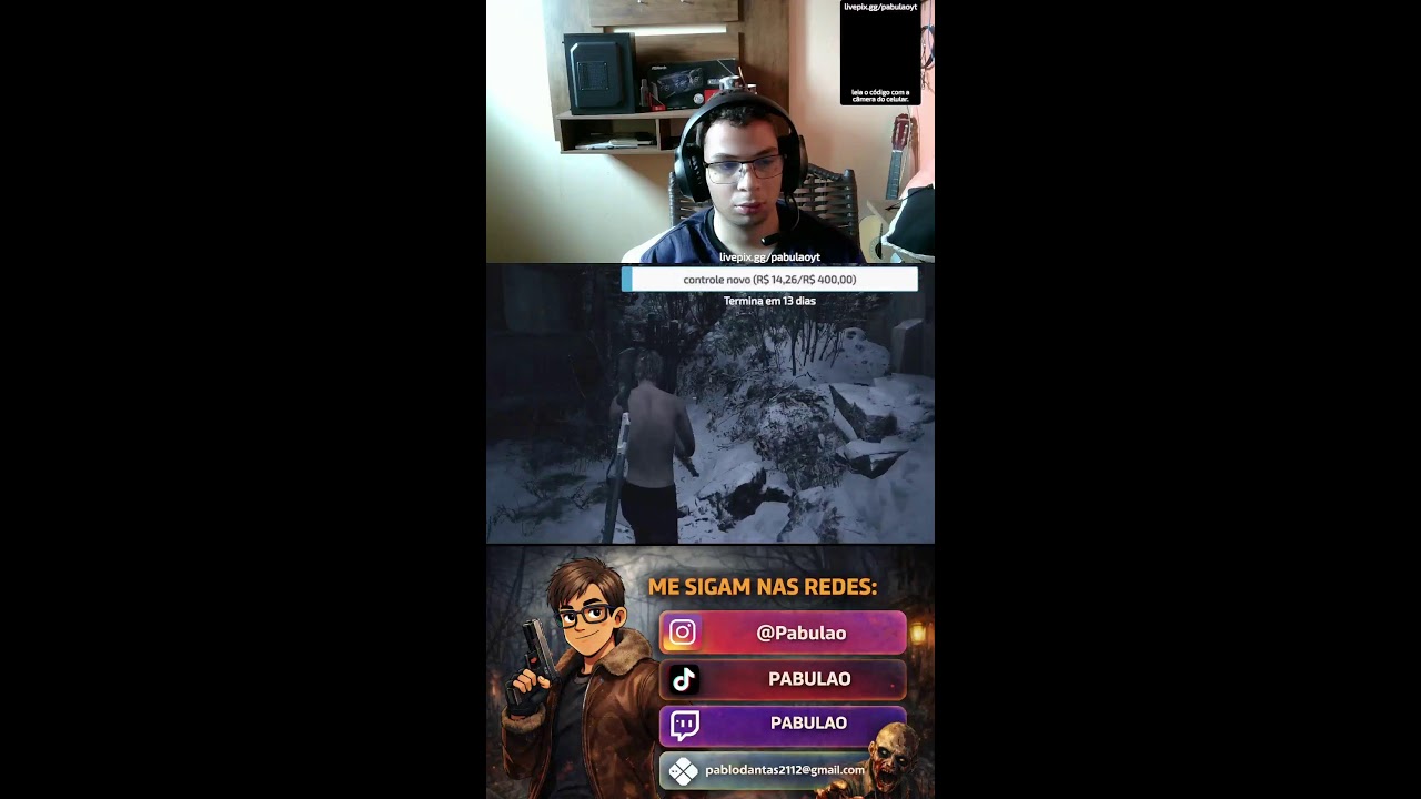 AO VIVO | Resident Evil Village – O Grande Final da Maratona | Rumo ao RE9 (Portrait)
