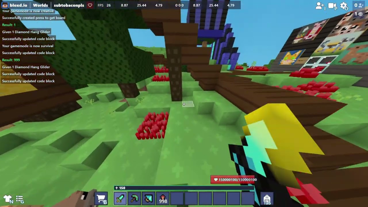 How to be invincible in bloxd io (even kill spikes can't kill u)
