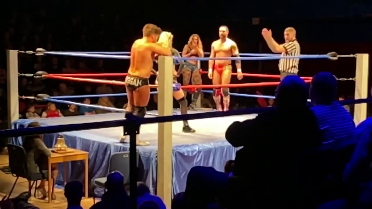 Mixed Tag Team Match: Fabio Ferrari & Miss Monica VS Mariah May & Danny Duggan