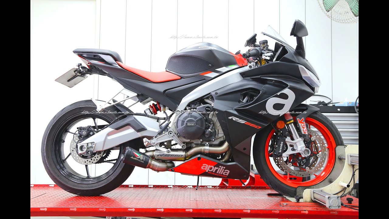 X3MOTO - Aprilia RS660 - Austin Racing 鈦合金 2-1全段管 - V3 MINI系列 筒身140mm長 - AustinRacing排氣管台灣代理商