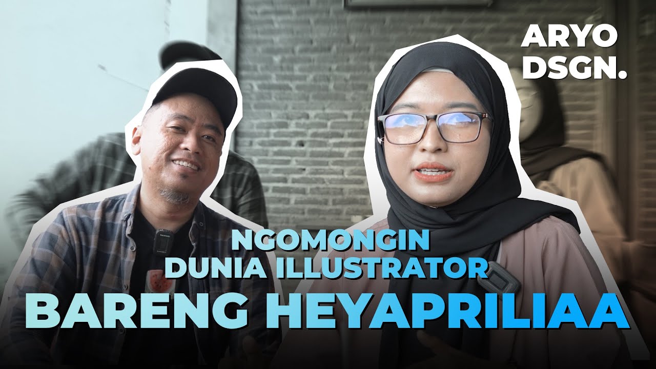 PODCAST : Heyapriliaa - Cerita Perjalanan Karir Ilustrator Jogja Medok dengan style Tengpleketot 🤣