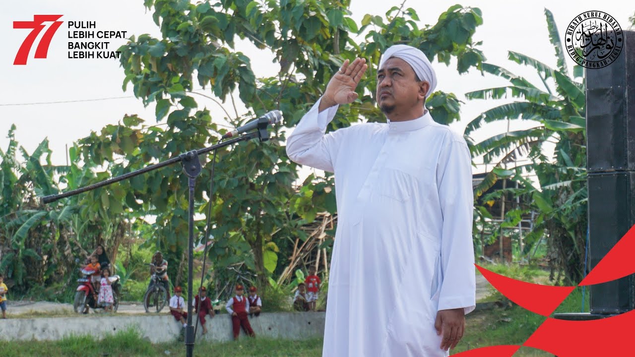 Klip Upacara HUT RI Ke 77 di Ponpes Ribath Nurul Hidayah