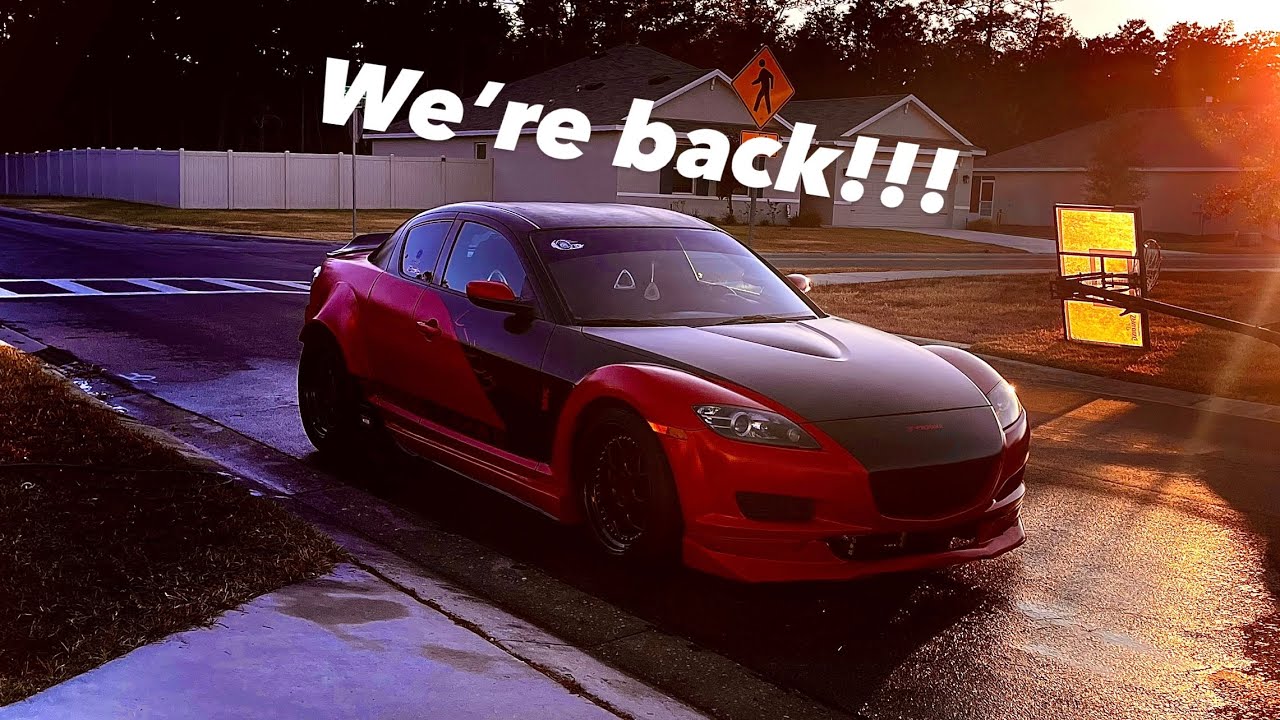 We're back! The RX-8 is back up and running!