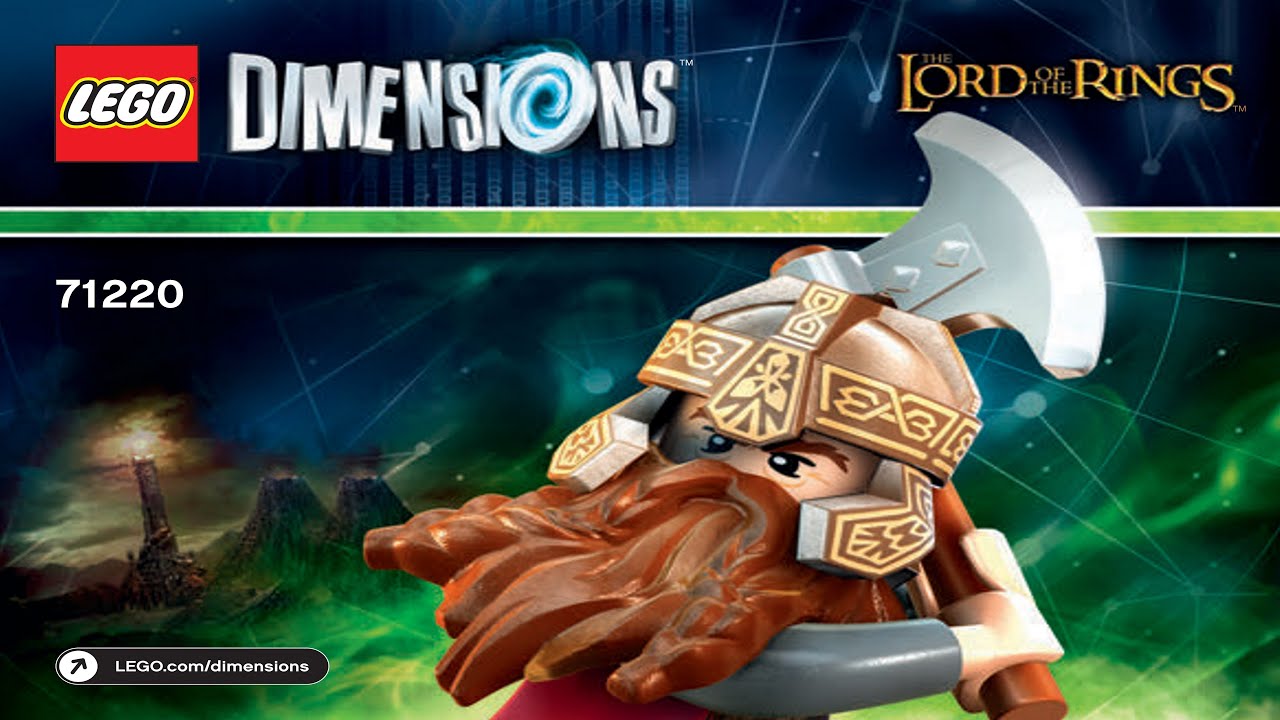 LEGO instructions - Dimensions - 71220 - Gimli™ Fun Pack (All Books)