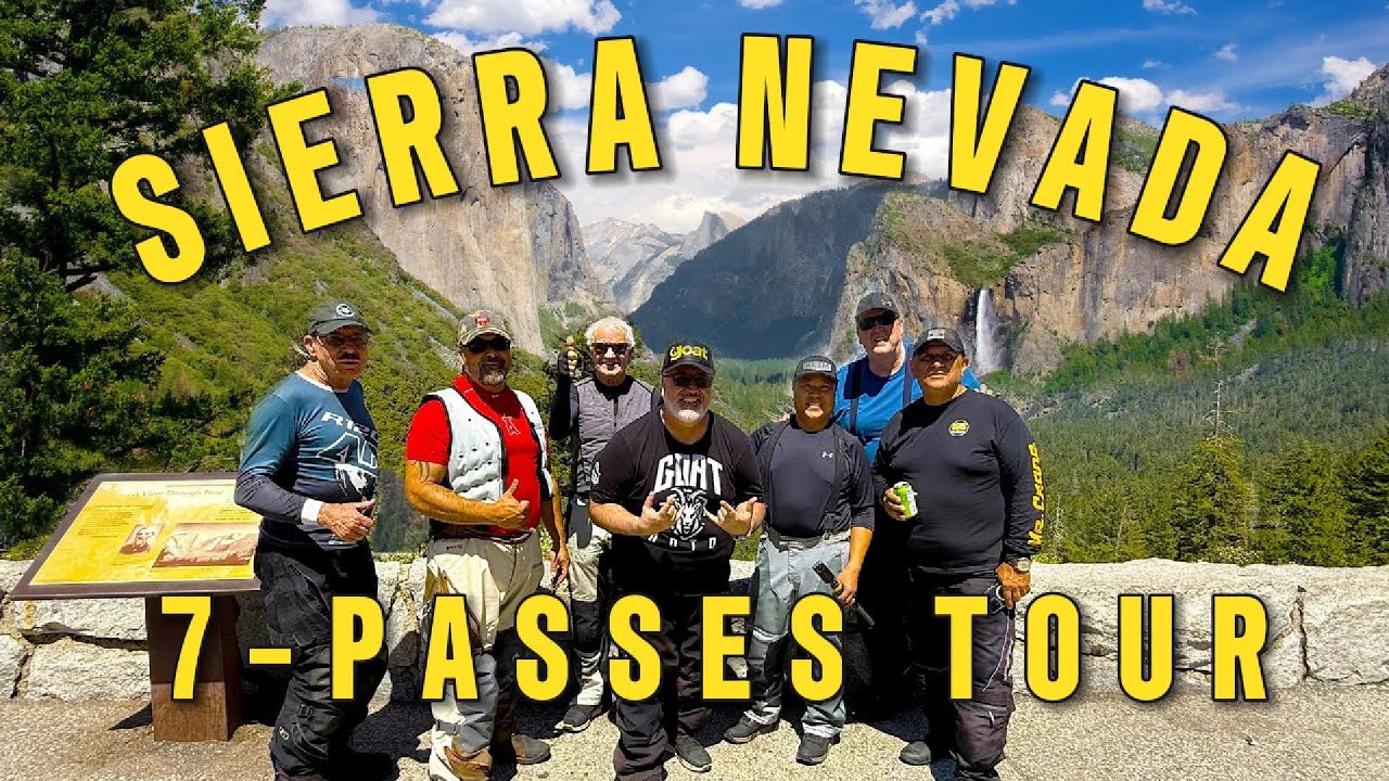 Sierra Nevada 7-Passes Tour 2025  by Goat Moto