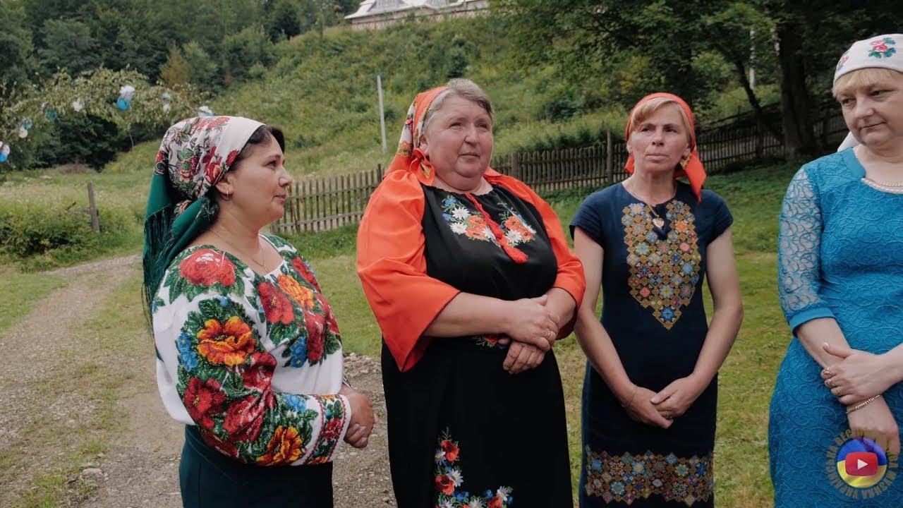 СПРАВЖНІ ГУЦУЛЬСЬКІ СПІВАНКИ с.Яворів початок Весілля. Шиття Вінка