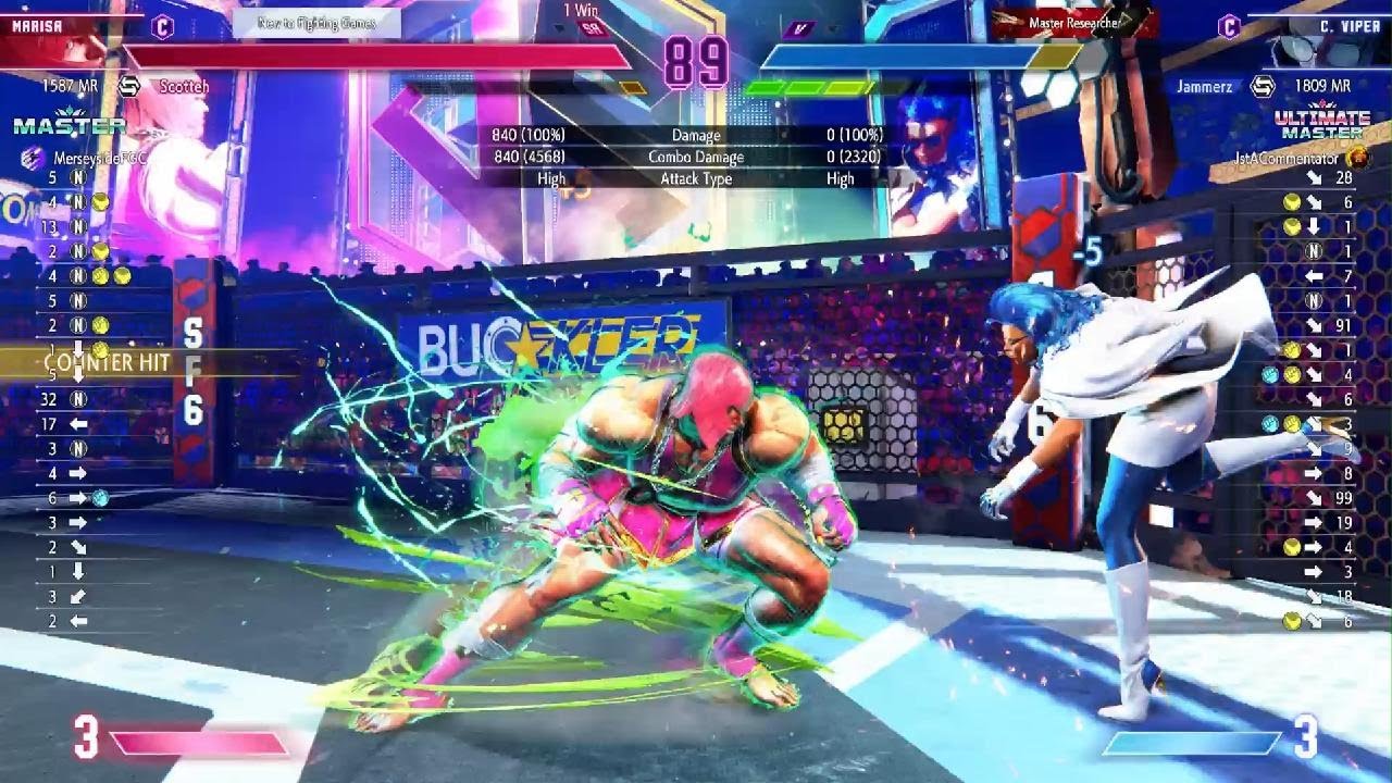 Street Fighter 6 Guile Vs Crimson Viper