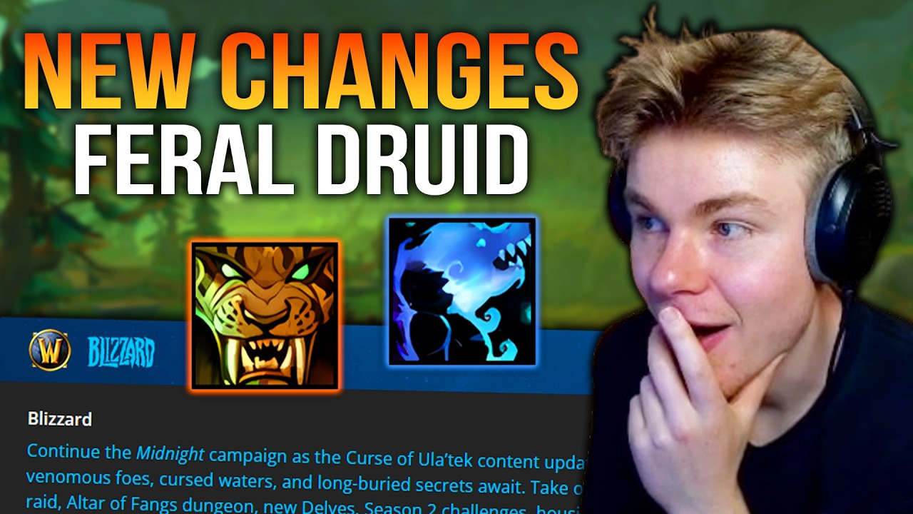 ALL Changes Coming To Feral Druid In 12.1