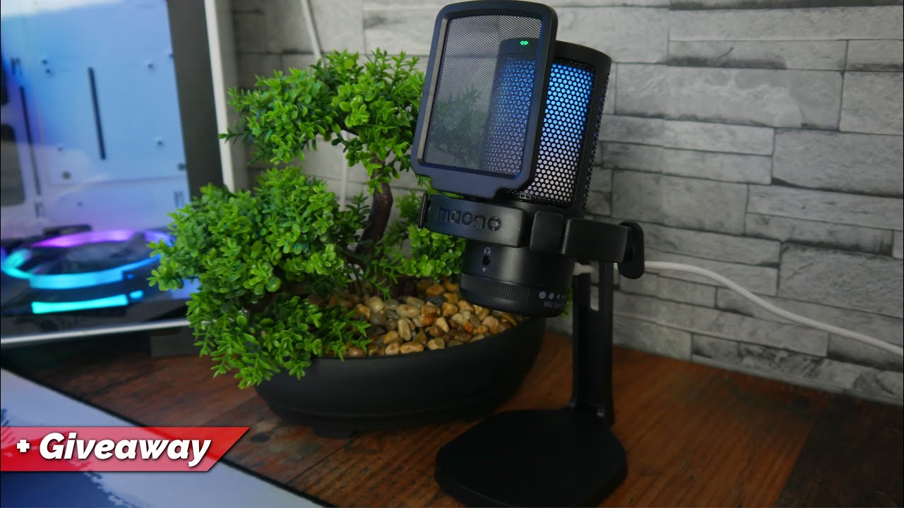 Gutes Einsteiger RGB Mikrofon f&uuml;r nur 30&euro;? + Giveaway - Maono Gamerwave DGM20 Review