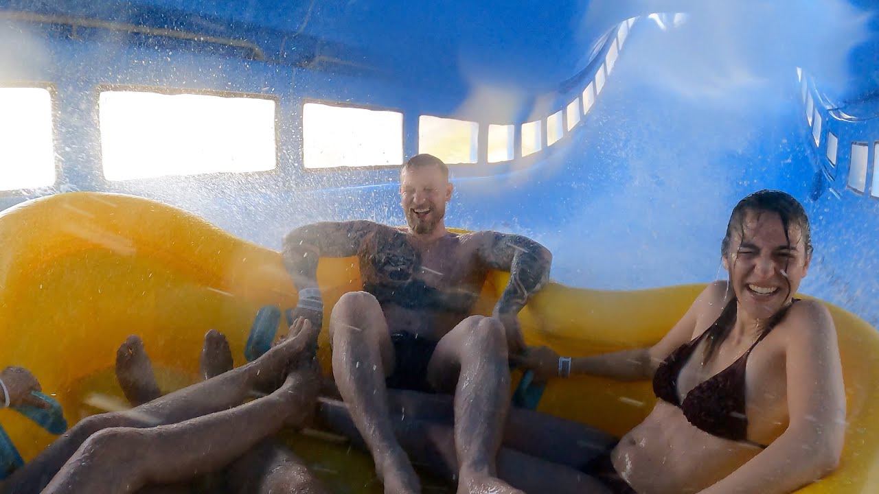 Shock Wave Slide at Aquaventure Atlantis Dubai