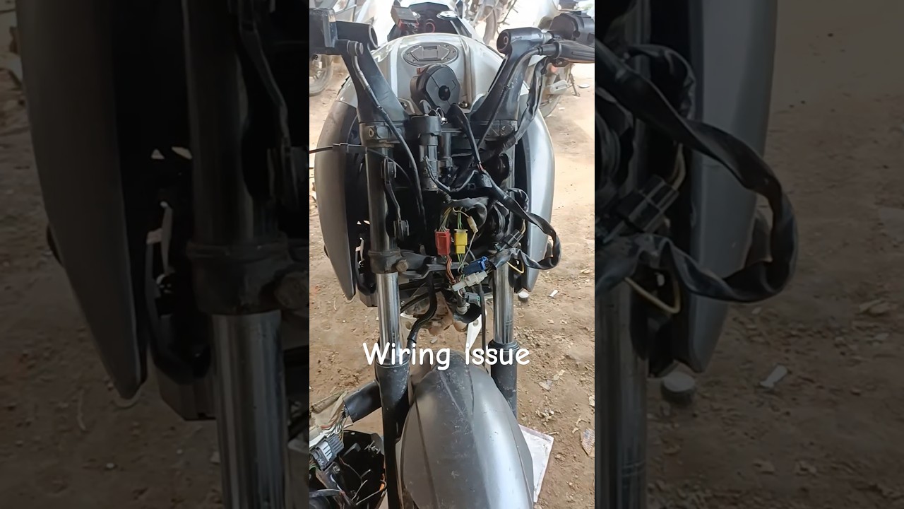 Ns 200 Wiring issue  #ns200bs4#ns400z #bajaj #powerissue #nsstunts
