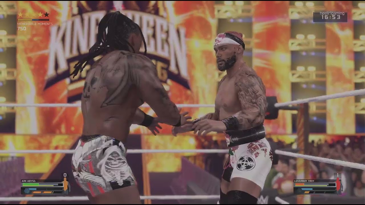WWE 2K25 A 5⭐ Iron man Street fight ends in dramatic and controversial fashion