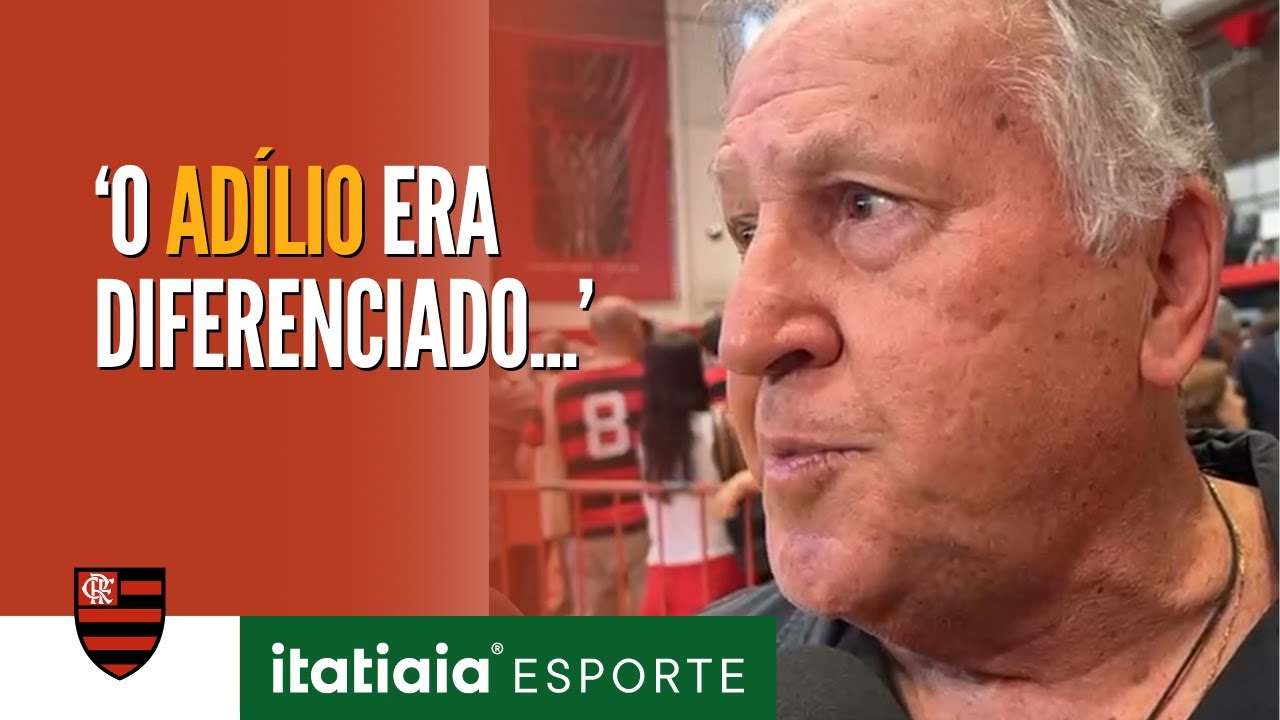 ZICO SE DESPEDE DO GRANDE AMIGO ADÍLIO, COM QUEM FEZ HISTÓRIA NO FLAMENGO NA DÉCADA DE 80