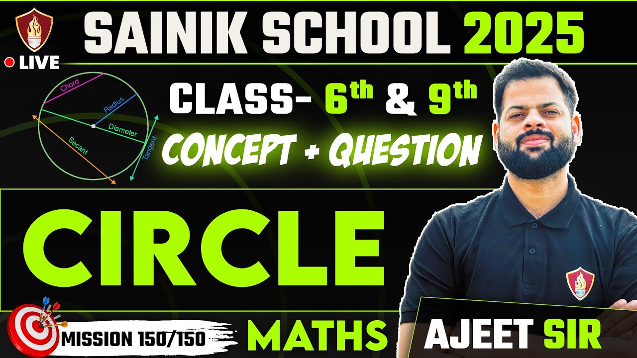 Sainik School Circle | Sainik School Coaching Class 6th & 9th | Ajeet Sir Sukhoi Academy