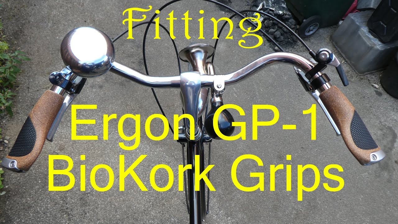 Ergon GP1 BioKork grips, fitting to my Pashley Sovereign Roadster