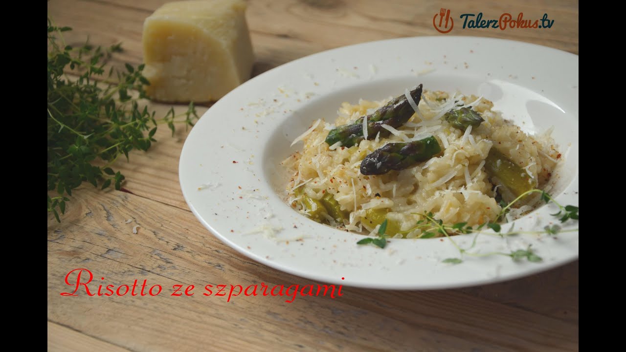 Risotto ze szparagami - TalerzPokus.tv