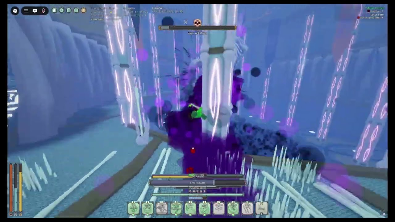 showing the new boss kyrschampion deepwoken and the buffed ethrion