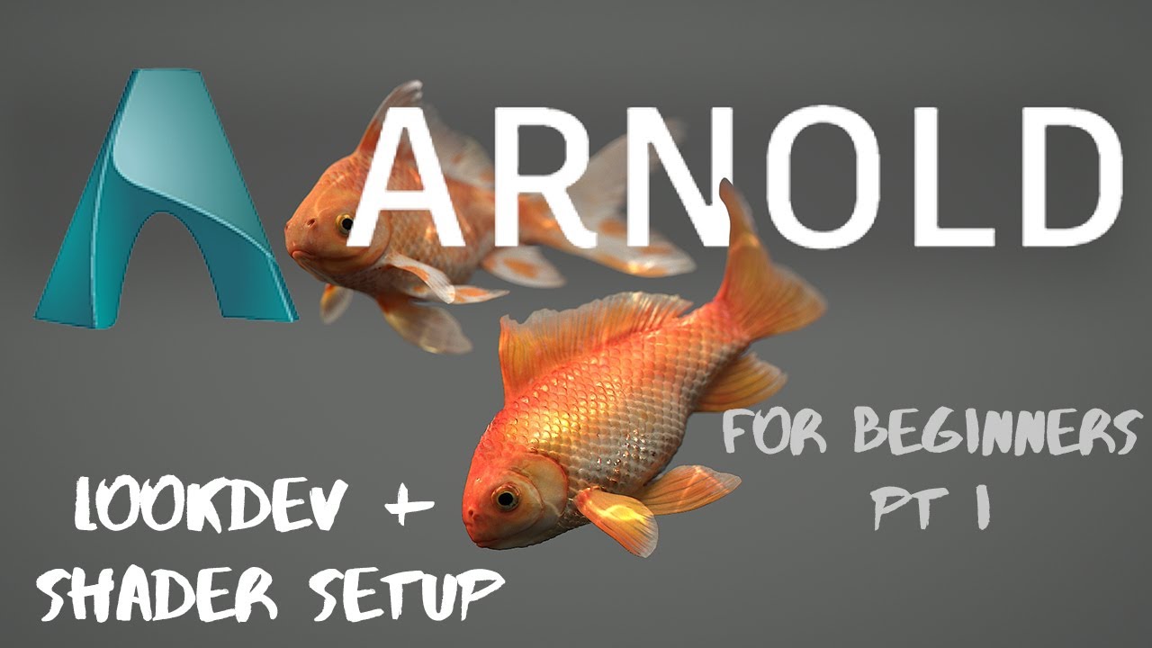 Arnold Lookdev for Beginners - Setting up Maya Shaders with (Mari) Textures