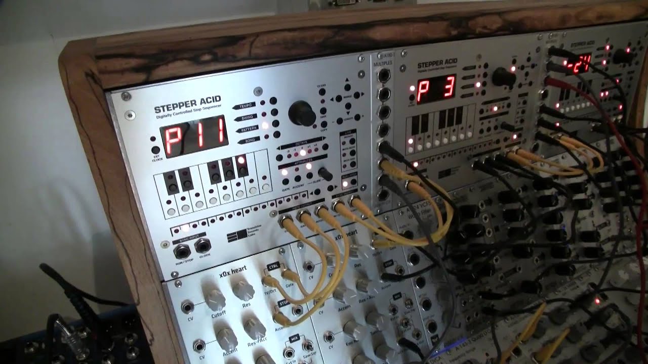 Brighton Modular Meet 2015: Transistor Sound Labs Stepper Acid