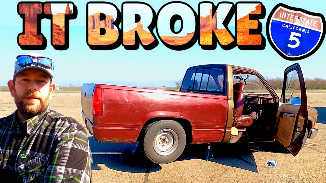 Я собрал для своего сына дешёвый пикап Chevrolet OBS… А потом попытался доехать на нём до Аризоны.