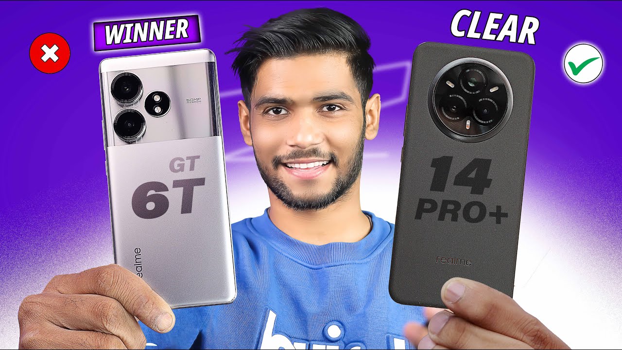 Realme 14 Pro Plus против Realme GT 6T: что лучше?