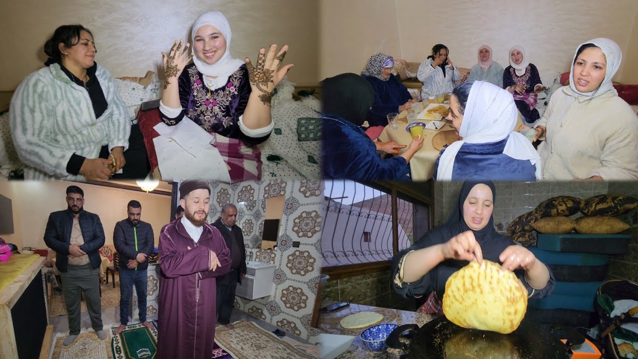 ليلة الحناء قبل العيد 😍 العرايسات قلبو الدار فرحة… وهاد الشي لي وقع فآخر نهار فرمضان صدمنا! 😳🔥