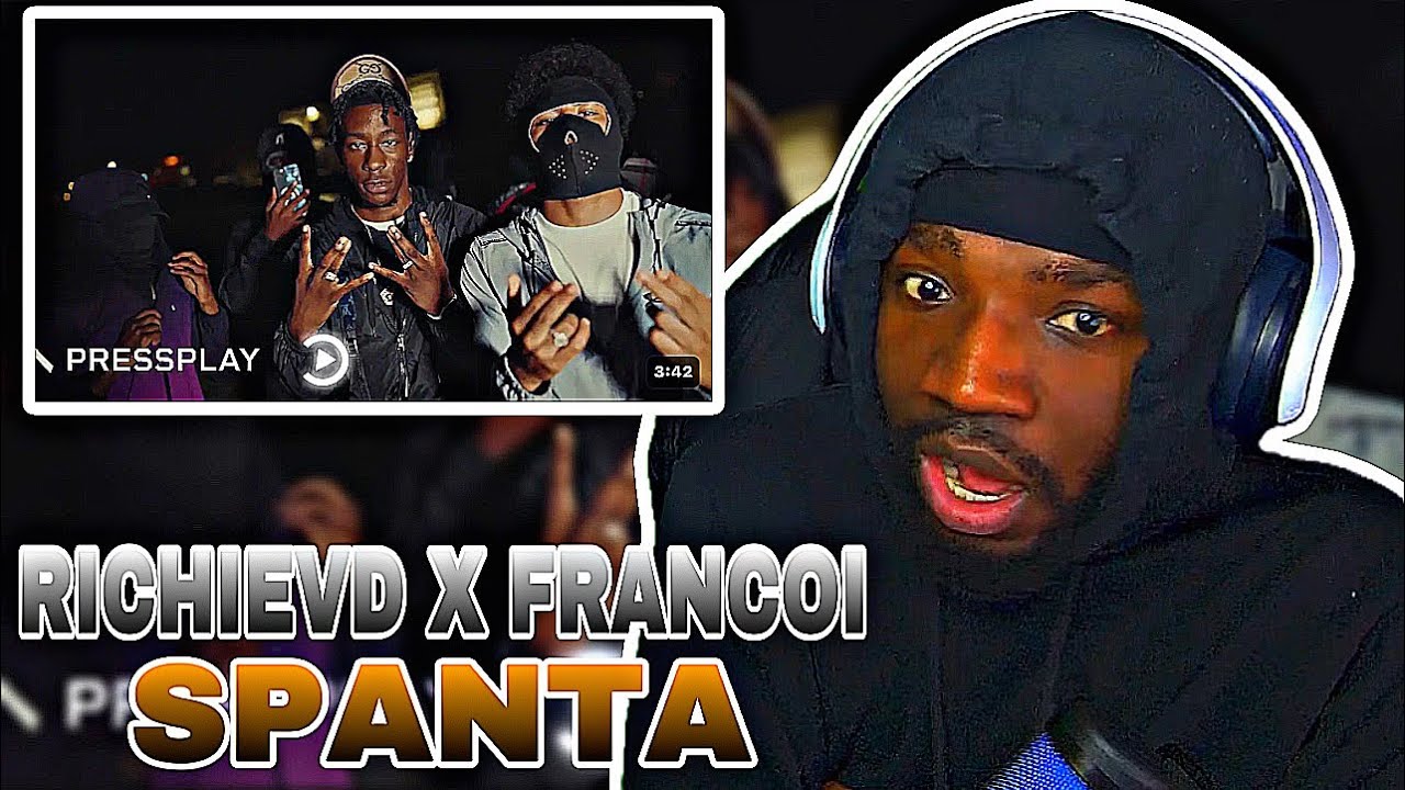 RichieVD x Francoi - Spanta (Music Video) (Prod. Reimas) | Pressplay | REACTION