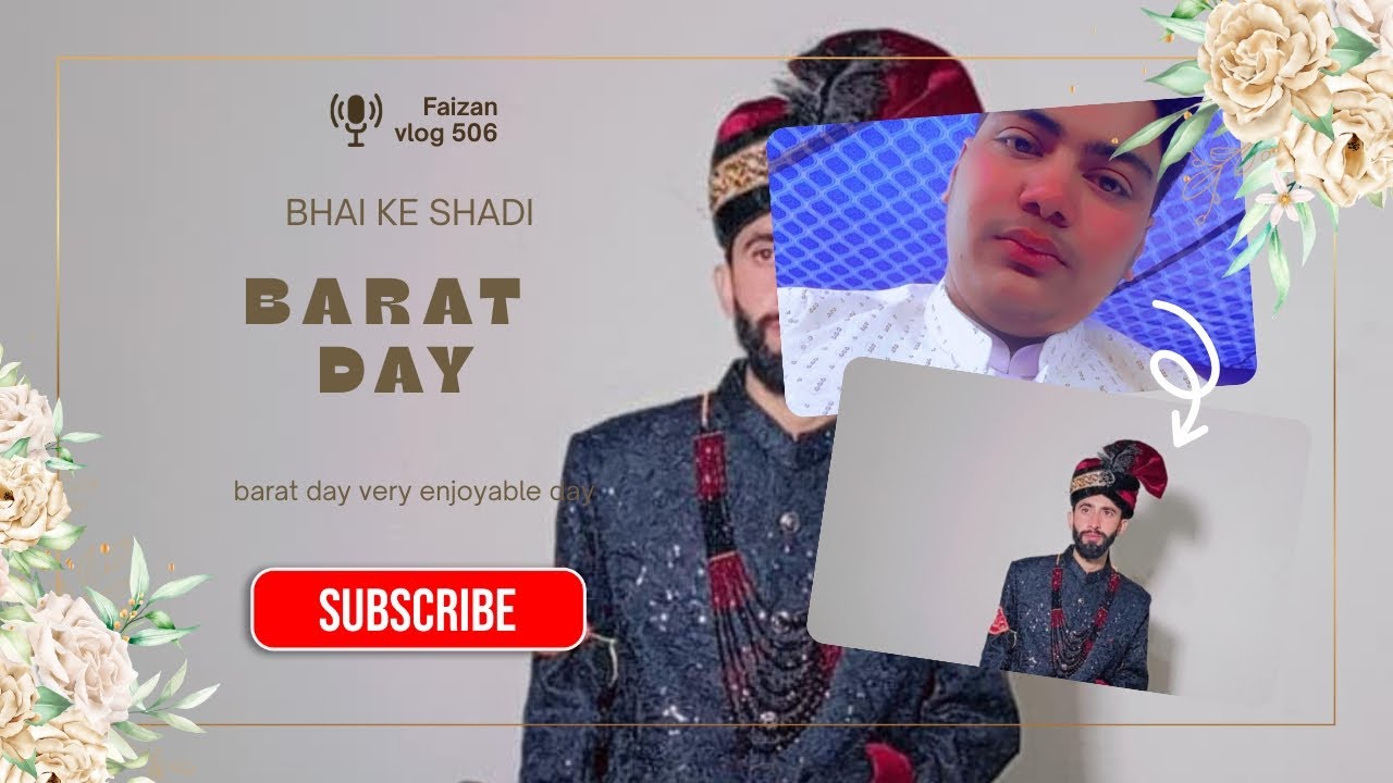 BARAT DAY ||  special Day|| trailer ne kapde late Kar Diya 😱|| Fortuner mein gay || Faizanvlogs506