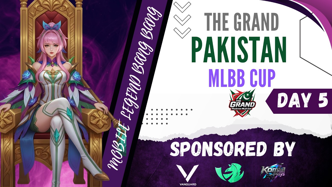 The Grand Pakistan MLBB Cup | Swiss Stage | Day 5