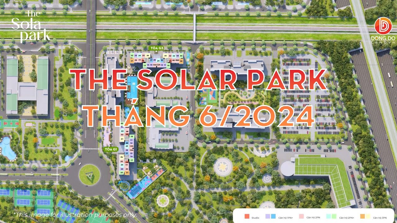 The Sola Park - Dự án căn hộ chung cư cao cấp trong quần thể khu đô thị Vinhomes Smart City!