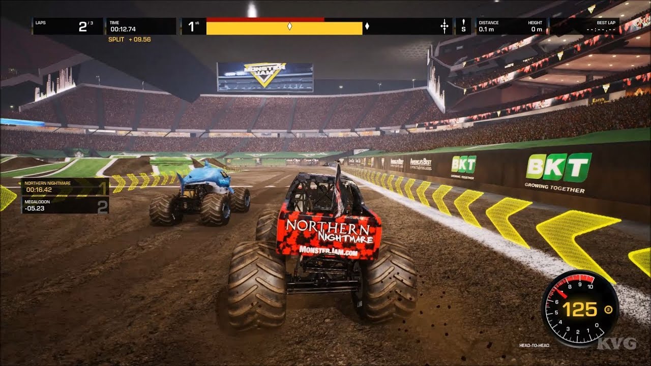 Monster Jam Steel Titans - Gameplay (PC HD) [1080p60FPS]