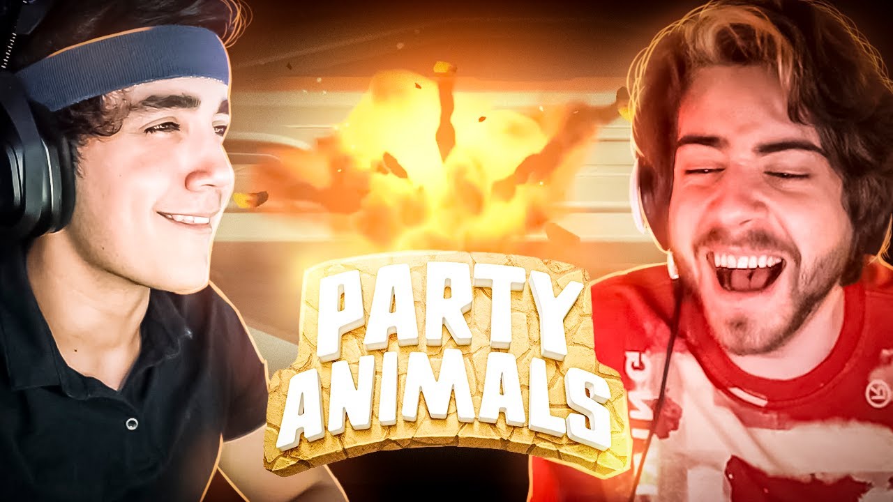 CELLBIT e ROIER no caos de PARTY ANIMALS