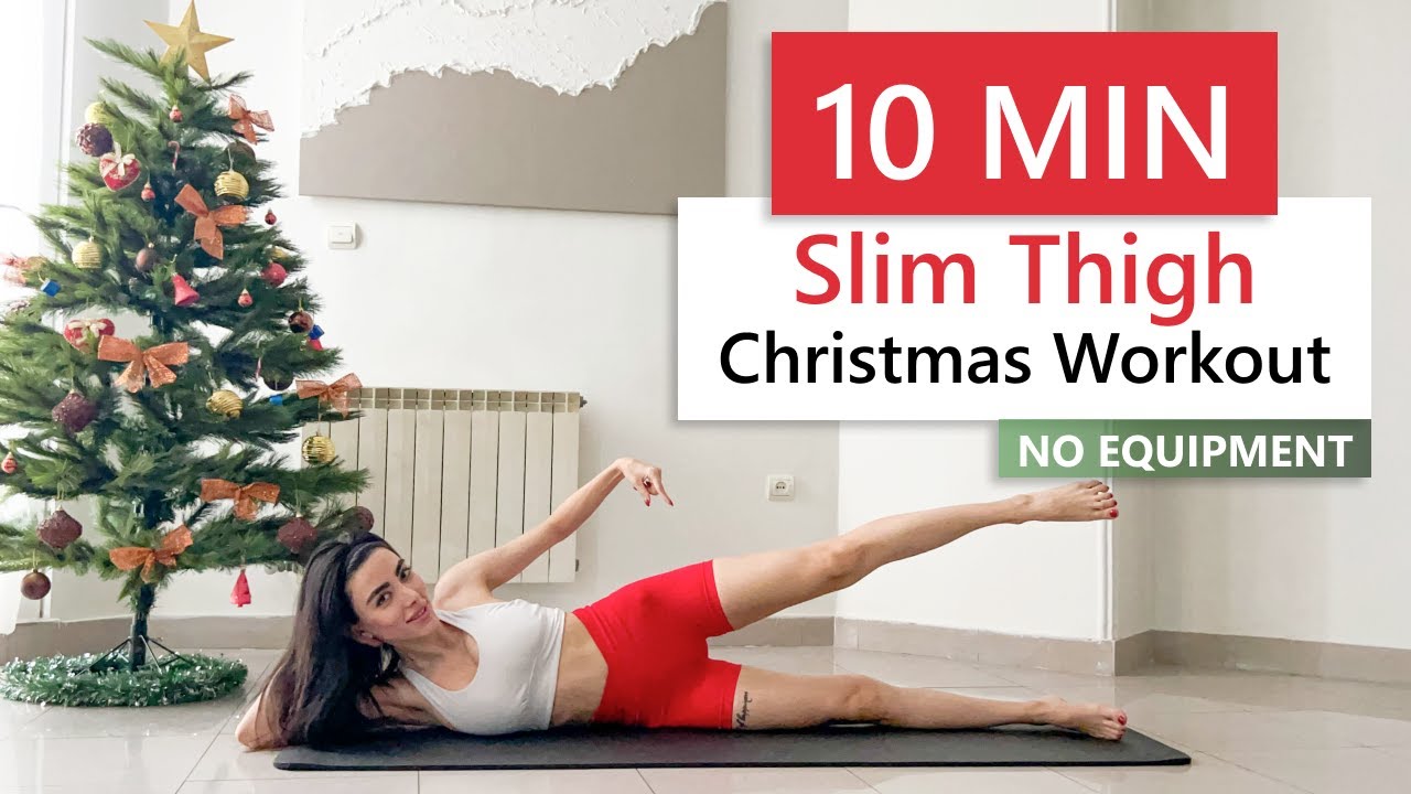 Slim Thighs Christmas Workout | Burn Fat & Tone Fast! | Parisheidari