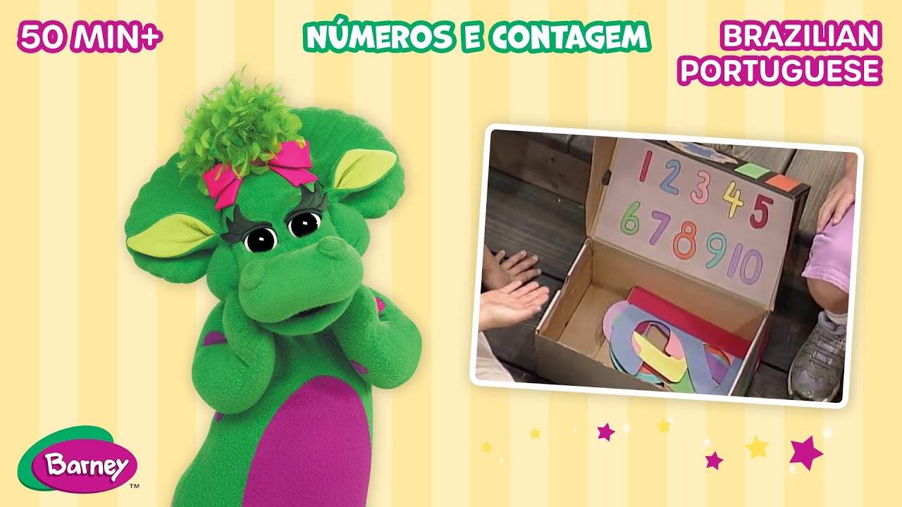Números e contagem | Episódios completos | Barney o dinossauro